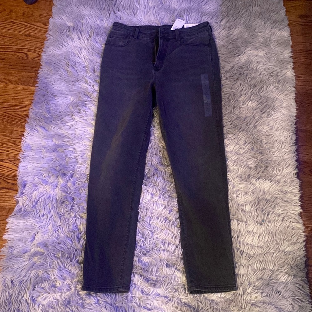 American Eagle Grey Mom Jeans